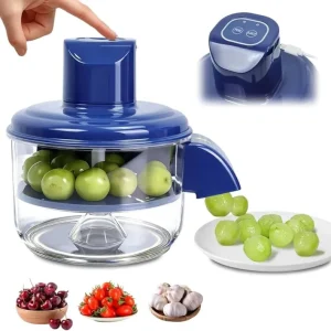 Electric  Peeling Machine, New Automatic Garlic & Grape Peeler with One, Rechargeable Home Kitchen Peelers, Commercial Smart Fruit Machine for Grapes, Tomatoes