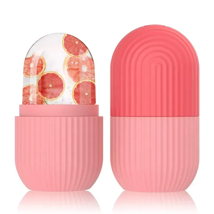 Silicone Face Ice Cube Massage Roller - Beauty Products Capsule Mold (Multicolor) - Image 6